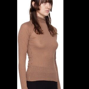 Rag & Bone Checkered Long Sleeve Top - Size M